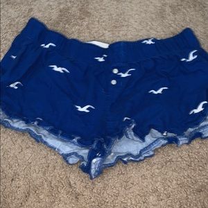 Hollister sleep shorts!